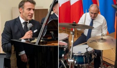 AB Zirvesi’ne damga vuran an: Paşinyan çaldı, Macron söyledi