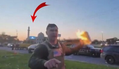 ABD’de İslam karşıtı Jake Lang cami yakınında Kur’an-ı Kerim yakmaya çalıştı