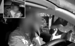 Taksiciler, uygulamayla yolcu taşıyan sürücü ve kadın yolcuya korku dolu anlar yaşattı