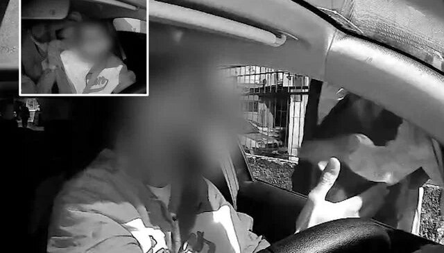 Taksiciler, uygulamayla yolcu taşıyan sürücü ve kadın yolcuya korku dolu anlar yaşattı