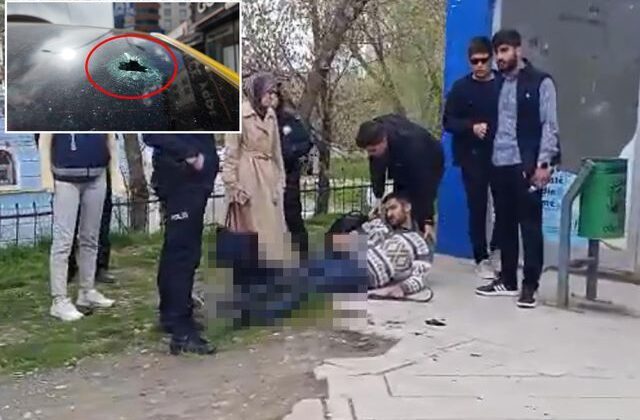 Adliyeye boşanma başvurusu yapmaya gelen eniştesini vurdu