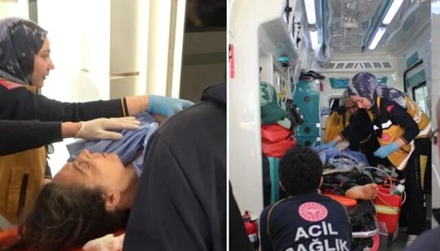 Aksaray’da süt sağma makinesindeki elektrik akıma kapılan kadın ağır yaralandı