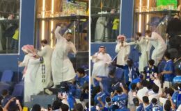 Al-Nassr taraftarları, Al-Hilal’in VIP tribününe sopalarla saldırdı