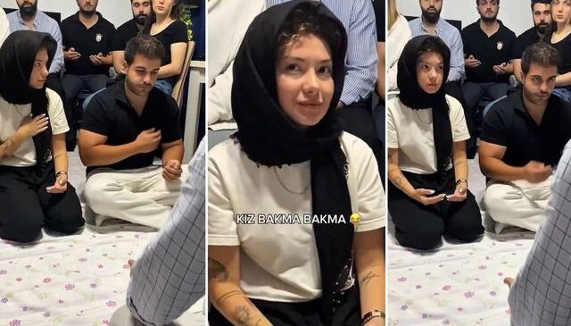 Alevi aileye gelin giden genç kızın görüntüsü viral oldu