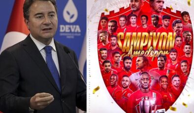 Ali Babacan’dan Amedspor’a tebrik