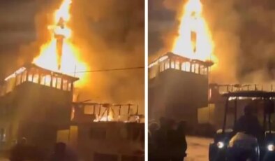 Bartın’da evde çıkan yangın, köy konağı ve camiye sıçradı