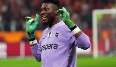 Andre Onana Trabzonspor’a veda etti