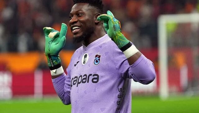Andre Onana Trabzonspor’a veda etti