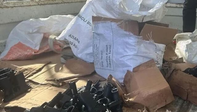Ankara’da 228 ruhsatsız tabanca ele geçirildi