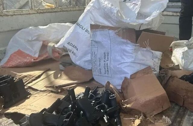 Ankara’da 228 ruhsatsız tabanca ele geçirildi