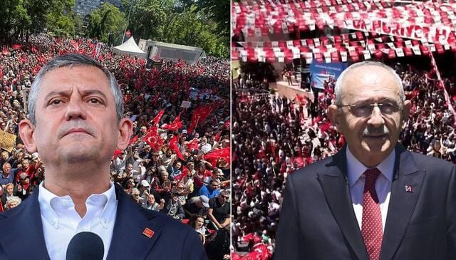 Ankara’da iki ayrı CHP mitingi! Katılım farkı dikkat çekti