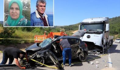 Kansere çare ararken trafik kazasında eşiyle birlikte hayatını kaybetti