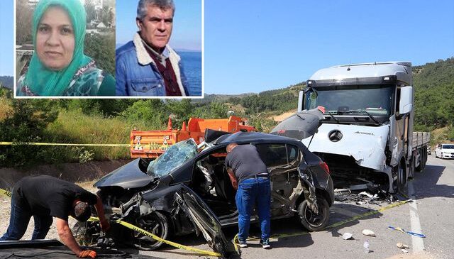 Kansere çare ararken trafik kazasında eşiyle birlikte hayatını kaybetti
