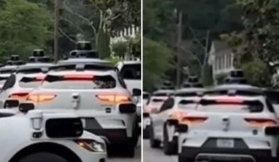 Atlanta’da yolcusu olmayan otonom araçlar mahalleyi istila etti