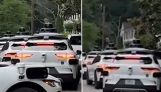 Atlanta’da yolcusu olmayan otonom araçlar mahalleyi istila etti