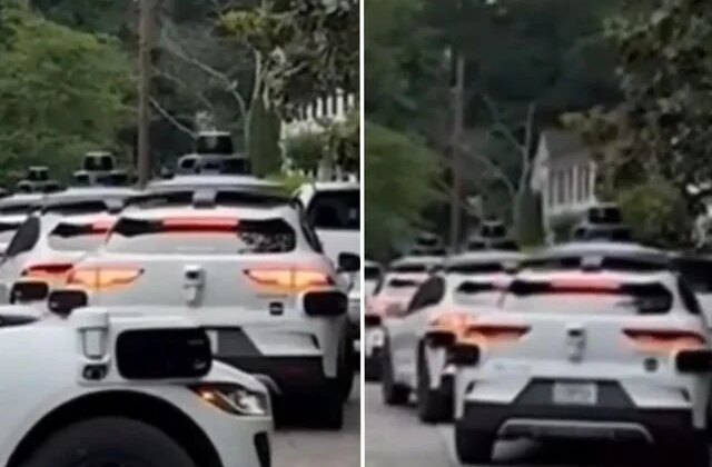 Atlanta’da yolcusu olmayan otonom araçlar mahalleyi istila etti