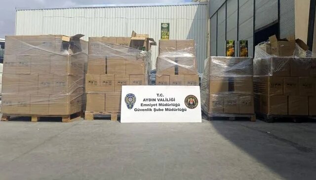 Aydın’da 5 bin 900 litre tağşiş zeytinyağı ele geçirildi