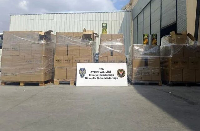 Aydın’da 5 bin 900 litre tağşiş zeytinyağı ele geçirildi
