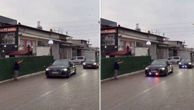 Ayyüce Türkeş, kokoreç yemeye çakarlı konvoyuyla gitti