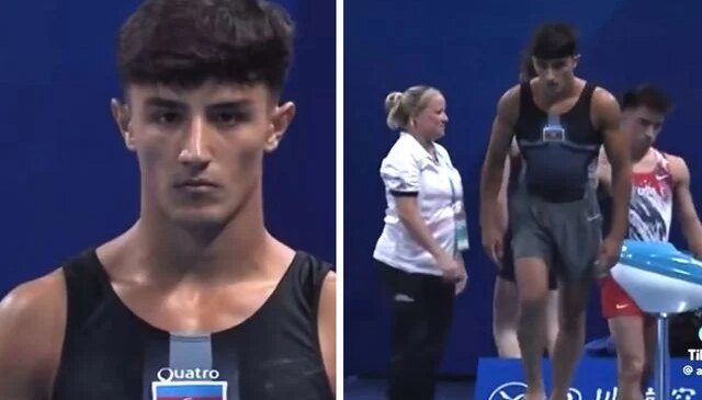 Azerbaycanlı sporcu fizik kurallarına meydan okudu