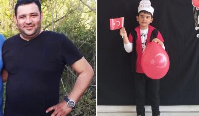 Baba ile 6 yaşındaki oğlunun acı sonu