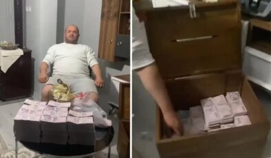 Balya balya para ile kameraların karşısına geçen besici meydan okudu
