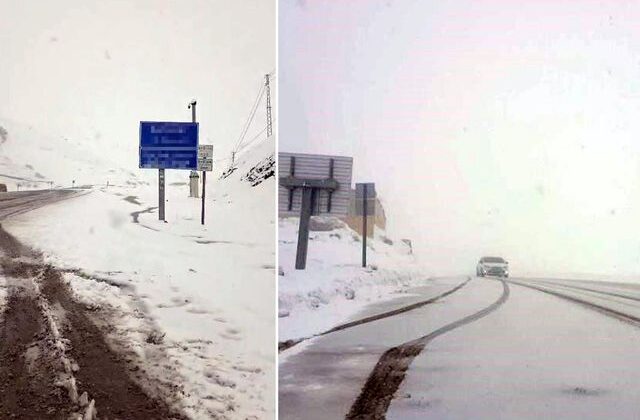 Burası ne Kars ne de Muş! Mayıs ortasında lapa lapa kar yağdı