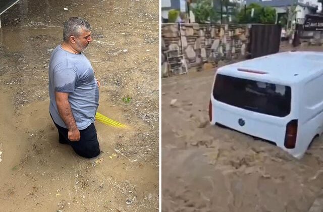 Bayramın ikinci gününde kabus! Edirne’de iş yerlerini su bastı, Bodrum sele teslim oldu