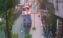 11 yaşındaki çocuk tırın altında kaldı! Korkunç kaza kamerada