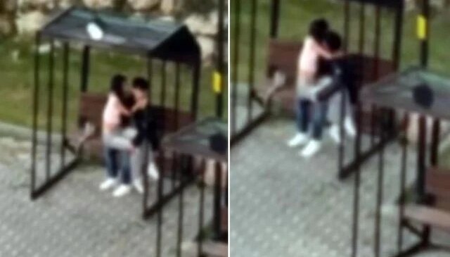 Bir ilimiz bu olayla çalkalanıyor! Çocuk parkında uygunsuz görüntüler