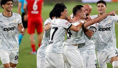 Bodrum FK, Çorum FK karşısında avantajı kaptı