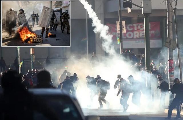Bolivya’da hükümet karşıtı protestolarda 57 kişi gözaltına alındı