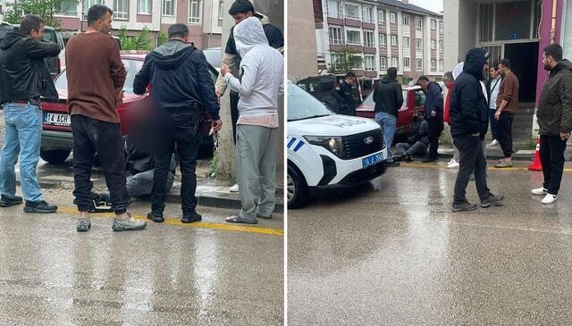 Bolu’da yabancı uyruklu şahıs kendisini uyaran polislere saldırdı