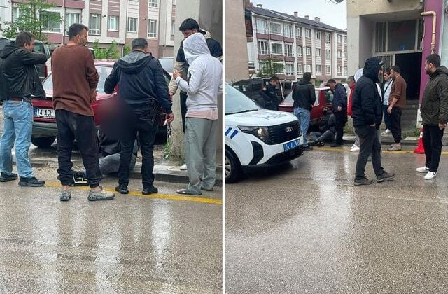Bolu’da yabancı uyruklu şahıs kendisini uyaran polislere saldırdı