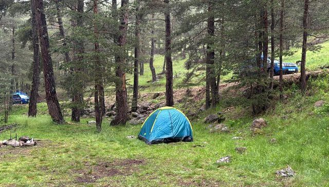 Piknik keyfi kabus gibi bitti! Yağmurdan kaçarken yıldırım çarptı