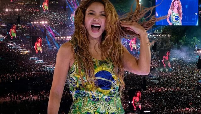 Brezilya’da Shakira fırtınası! 2 milyon hayranı tempo tutarak eski eşi Pique’ye küfür etti