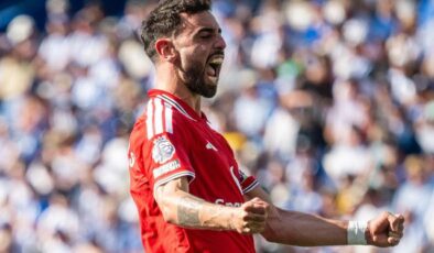 Bruno Fernandes Premier Lig tarihine geçti
