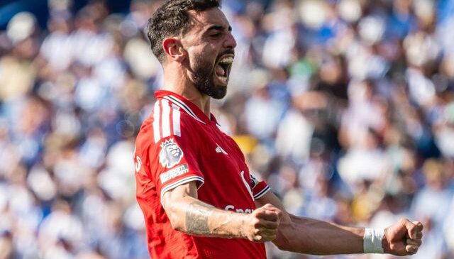 Bruno Fernandes Premier Lig tarihine geçti