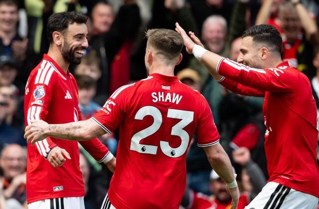 Bruno Fernandes’ten rekor! 5 gollü maçta kazanan Manchester United