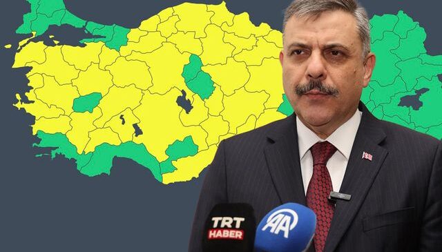 Bu illerde oturanlar dikkat: Bakanlık haritalı paylaşım yapıp uyardı