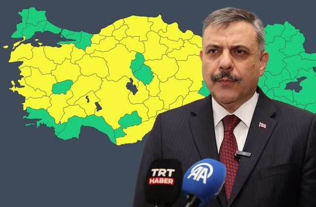 Bu illerde oturanlar dikkat: Bakanlık haritalı paylaşım yapıp uyardı