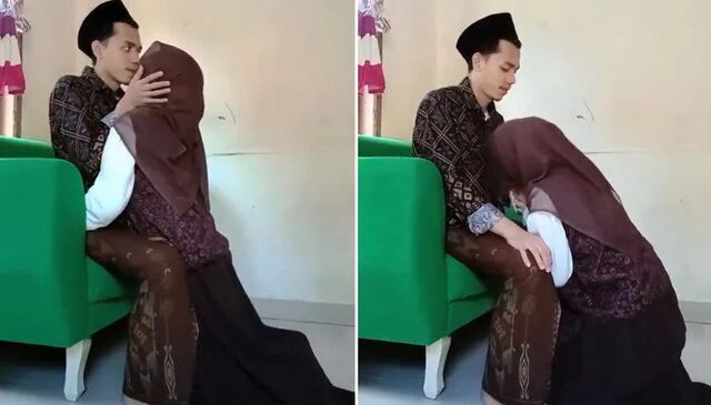 Bu nasıl gelenek? Videoyu izleyenler ikiye bölündü