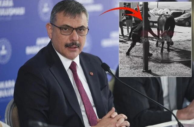 Bu nasıl kurban kesmek? Videoyu izleyenler Bakan Çiftçi’yi etiketledi