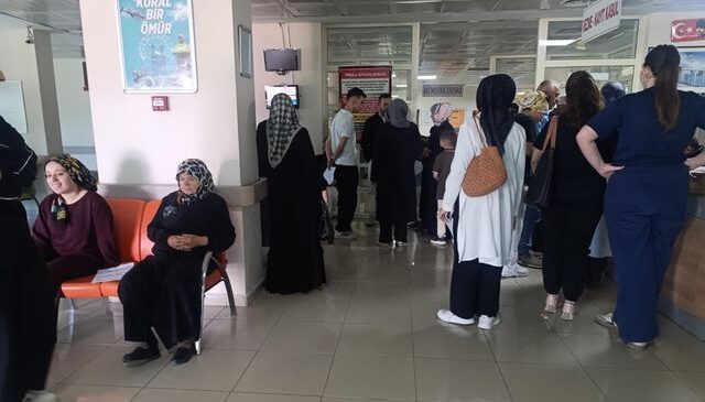 Bayramlaşmaya gelip hastanelik oldular