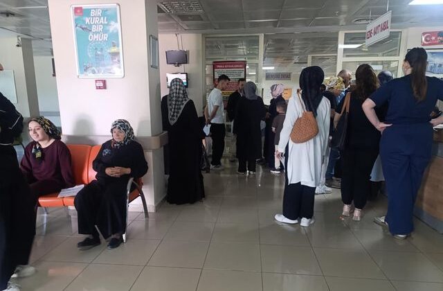 Bayramlaşmaya gelip hastanelik oldular