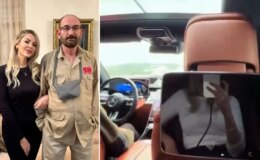 Çakarlı araçla video paylaşan Begüm Ece Pazarcı, babasının başını yaktı