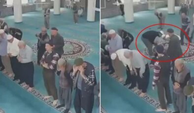 Camide kalp krizi geçirip yere yığıldı, imam kalp masajıyla hayata döndürdü