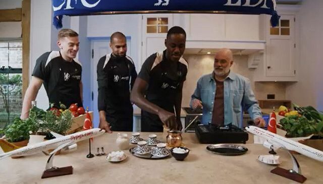Chelsea’nin yıldızları, en iyi Türk kahvesini yapabilmek için yarıştı