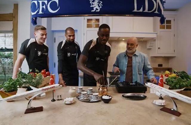 Chelsea’nin yıldızları, en iyi Türk kahvesini yapabilmek için yarıştı