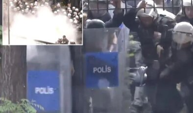 Polis tahliye için CHP Genel Merkezi’nde! Arbede çıktı